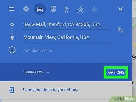 Image titled Avoid Toll Roads on Google Maps on PC or Mac Step 8