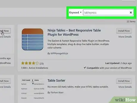 Image titled Insert a Table in WordPress Step 5