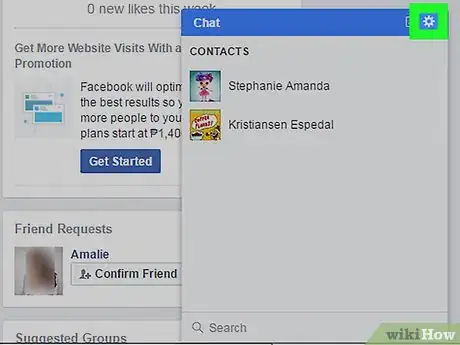 Image titled Appear Offline on Facebook Messenger on a PC or Mac Step 2