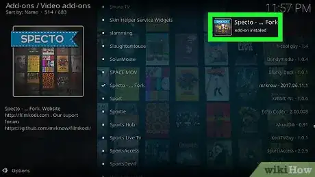 Image titled Add Specto to Kodi Step 25