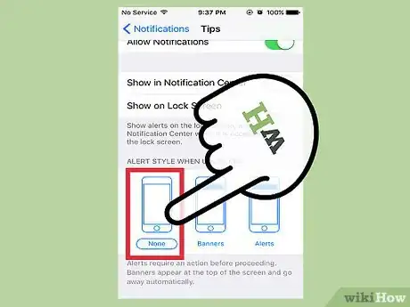 Image titled Turn Off Tips Notifications on an iPhone Step 10