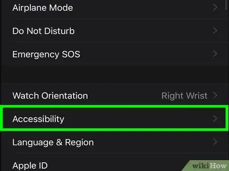 Image titled Turn on the Accessibility Shortcut on an Apple Watch Step 4