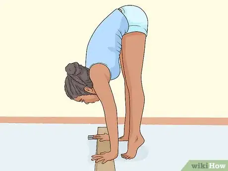 Image titled Do a Straddle Press Handstand Beam Mount Step 2