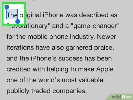 Image titled Quote on Facebook on an iPhone or iPad Step 3