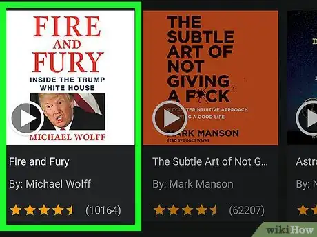 Image titled Purchase an Audible Book on Android Step 6