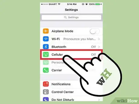 Image titled Reset Your iPhone's Data Usage Statistics Step 2