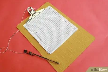 Image titled Add a Pen Holder to a Clipboard Step 7