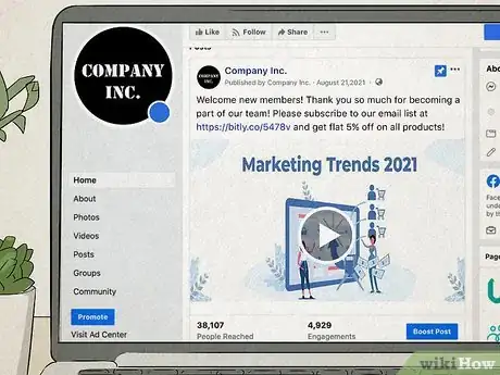 Image titled Grow Your Email List Using Facebook Step 7