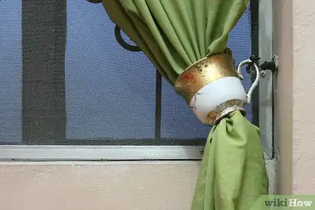 Image titled Use Teacups As Curtain Tiebacks Intro