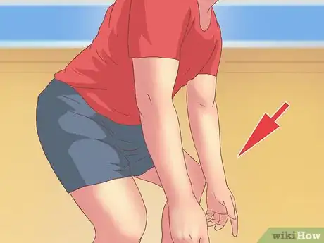 Image titled Do an Underhand Serve Step 12