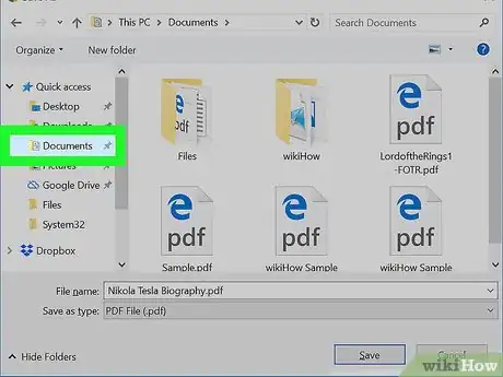 Image titled Convert a Google Doc to a PDF on PC or Mac Step 6