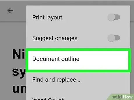Image titled Add an Outline to a Google Doc on Android Step 13