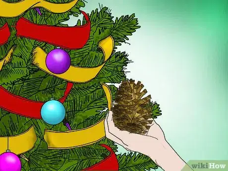 Image titled Decorate a Christmas Tree with a Ribbon Step 15