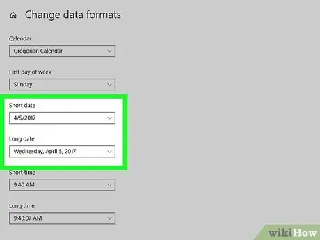 Image titled Change the Date Format in Windows Step 7