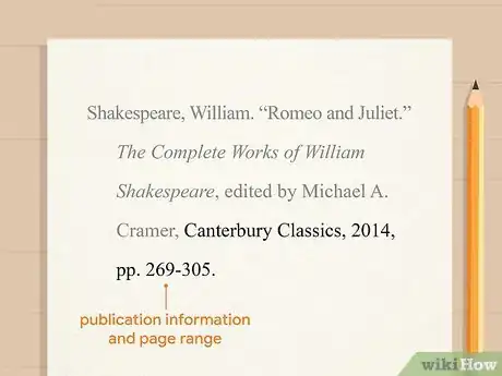Image titled Cite Romeo and Juliet in MLA Step 5