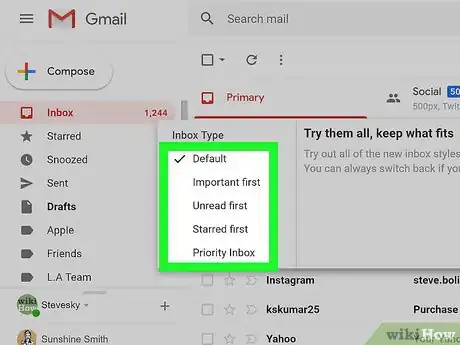Image titled Change the Gmail Layout on PC or Mac Step 6