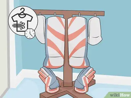 Image titled Remove Puck Marks from Goalie Pads Step 05