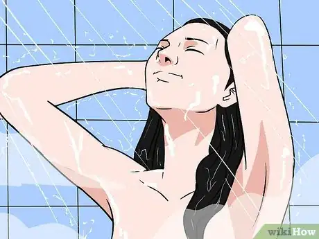 Image titled Take a Shower in Gym Class Step 8
