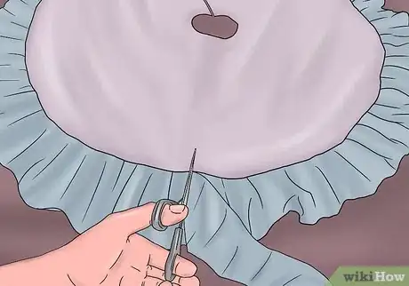 Image titled Make a No‐Sew Ruffled Tree Skirt Step 17