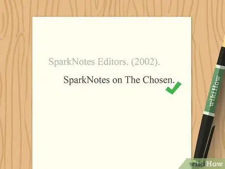 Image titled Cite SparkNotes Step 8