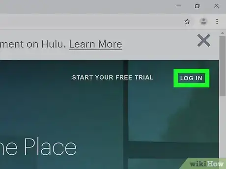 Image titled Get Hbo on Hulu on PC or Mac Step 2
