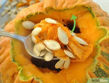 Image titled Make Pumpkin Seeds in the Oven Step 4