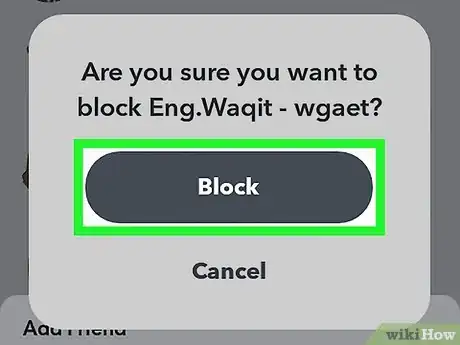 Image titled Block Someone on Snapchat Step 9