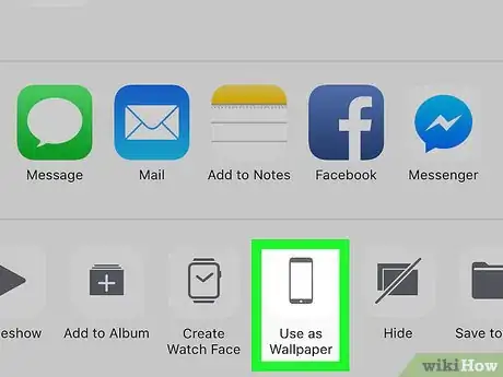 Image titled Set a Wallpaper on Google Photos on iPhone or iPad Step 9
