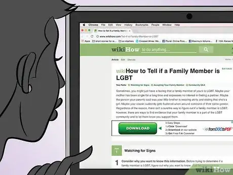 Image titled Tell if a Family Member is LGBT Step 13