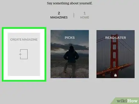 Image titled Create a Magazine on Flipboard on PC or Mac Step 5