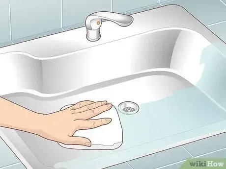 Image titled Clean a Kitchen Sink with Vinegar Step 7