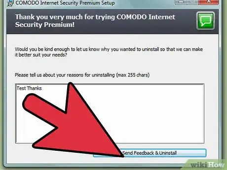 Image titled Uninstall Comodo Internet Security Premium Step 5