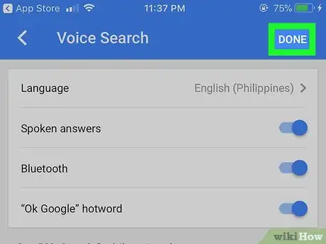 Image titled Use OK Google on iPhone or iPad Step 11