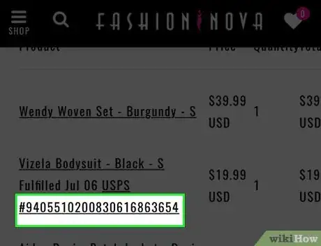 Image titled Track an Order with Fashion Nova App on Android Step 7