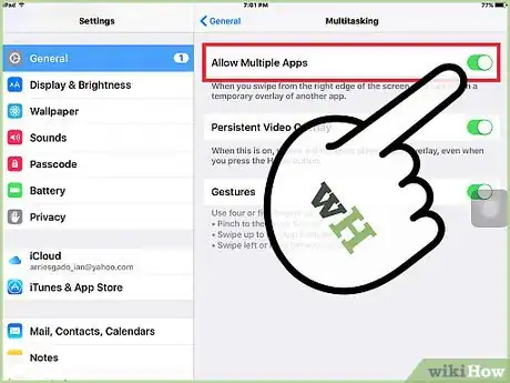 Image titled Use Split View on an iPad Step 5