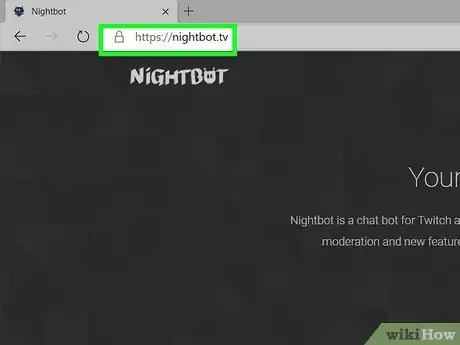 Image titled Put Nightbot on Your Stream Step 1
