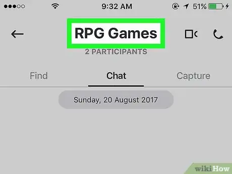 Image titled Leave a Group Chat on Skype on iPhone or iPad Step 7