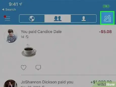 Image titled Pay Using Your Venmo Balance on iPhone or iPad Step 2