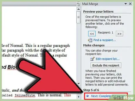 Image titled Perform a Mail Merge in Word 2010 Step 16