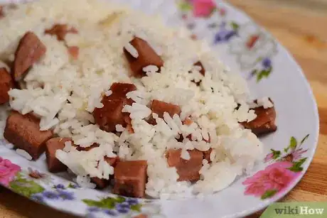 Image titled Make a Quick Rice and Spam Dish Step 5