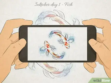 Image titled Participate in Inktober Step 14