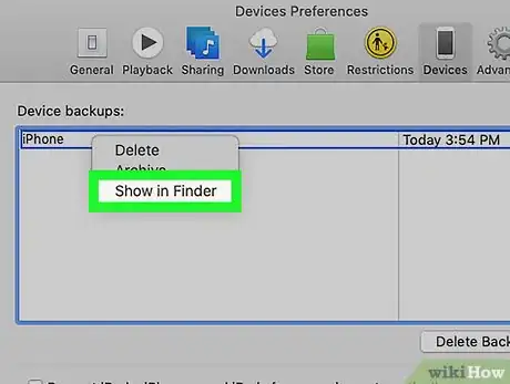 Image titled Find an iPhone Backup on Mac Step 6
