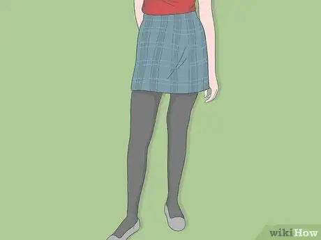 Image titled Wear a Plaid Skirt Step 3
