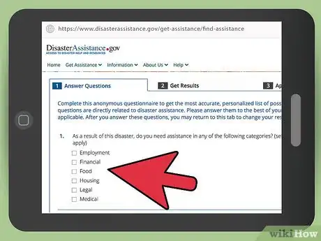 Image titled Apply for Federal Disaster Assistance Step 2