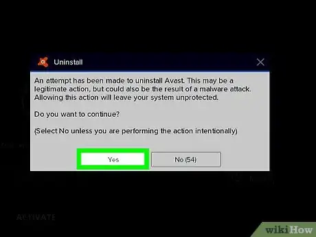 Image titled Uninstall Avast! Free Antivirus 8 Step 7