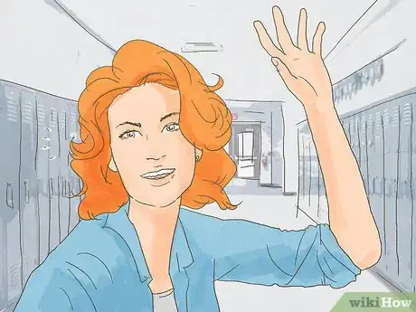 Image titled Start a Conversation at School Step 3