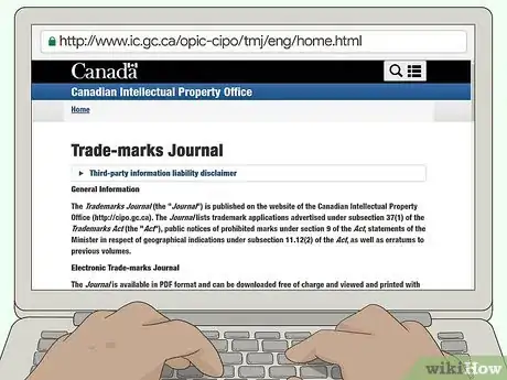 Image titled Register a Trademark in Canada Step 9
