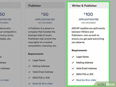 Image titled Become an ASCAP Writer Step 3