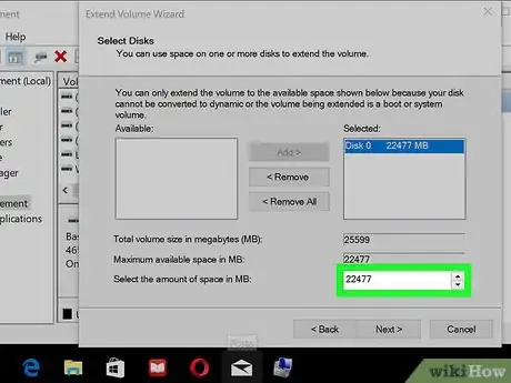 Image titled Extend System Volume Step 10