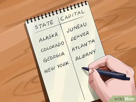 Image titled Memorize the State Capitals Step 1